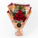 Ramo Clasic love con 6 rosas