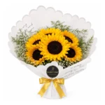 Ramo elegant  6 girasoles
