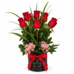 Box amore 7 rosas